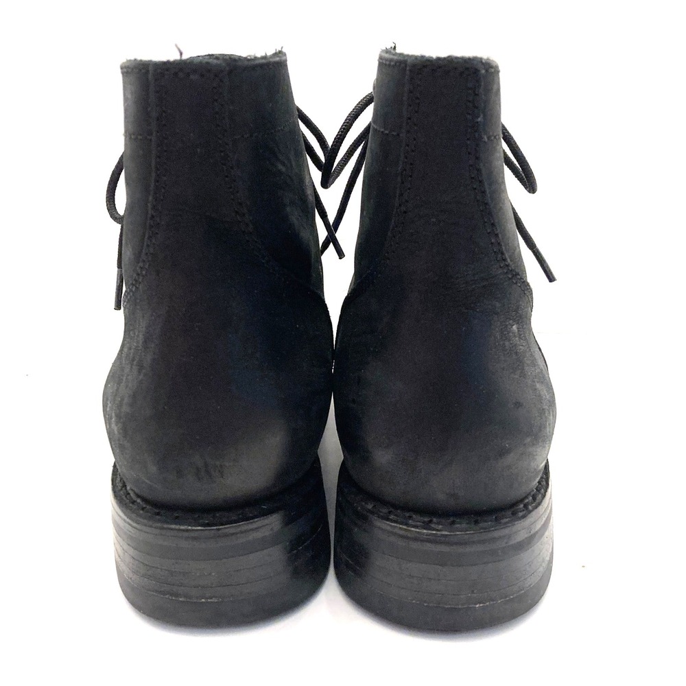 Thursday Boot Co Everyday Captain Boots Matte Black Mens 8.5 Cap Toe Lace Up - Picture 4 of 8